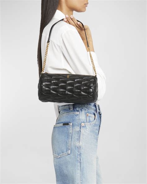 the sade ysl|Saint Laurent Sade Medium YSL Tube Shoulder Bag in Quilted .